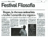 Lav Modena - Tom Regan al Festival della Filosofia 2011